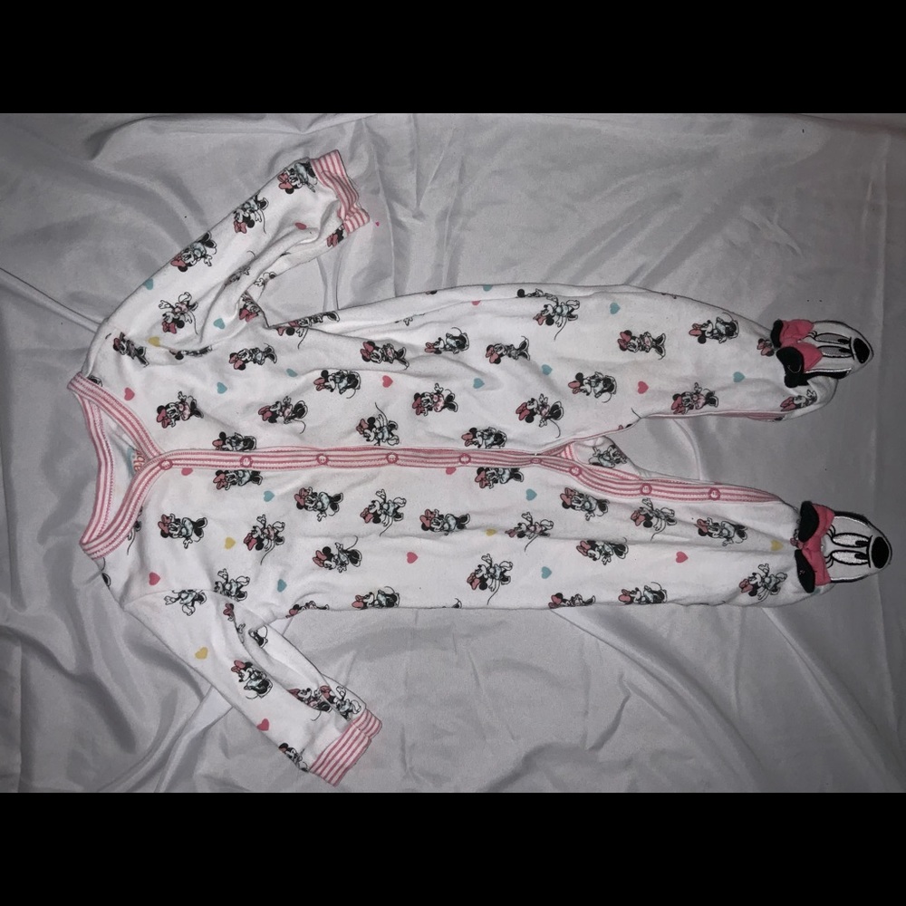 Disney jumper & Carter’s footsie pants